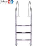 پله استخری 3 پله با کف پله استیل