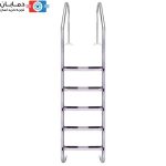 پله استخری 5 پله با کف پله استیل