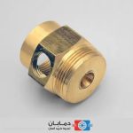 پایه جت جکوزی 1/2 1 کوتاه برنجی