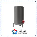 منبع کوئل دار عمودی 6000 لیتر 8 میل