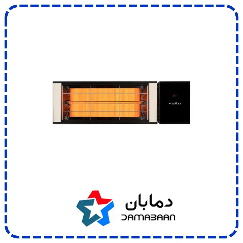 بخاری برقی تابشی ویتو مدل Nevada R2412