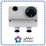 ترموستات مستغرق دو قلو محدود کننده تکبان