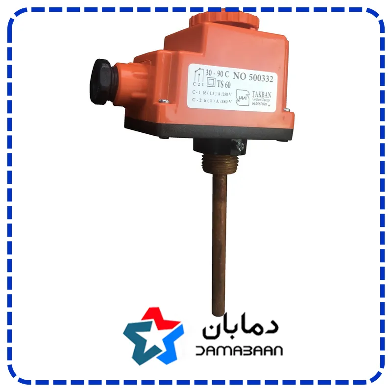 ترموستات مستغرق ۱۲۰ درجه تکبان