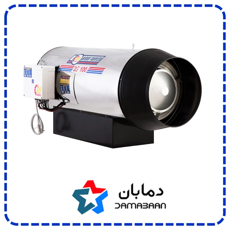 جت هیتر ۱۰۰.۰۰۰ دو موتوره گازی نیرو تهویه البرز