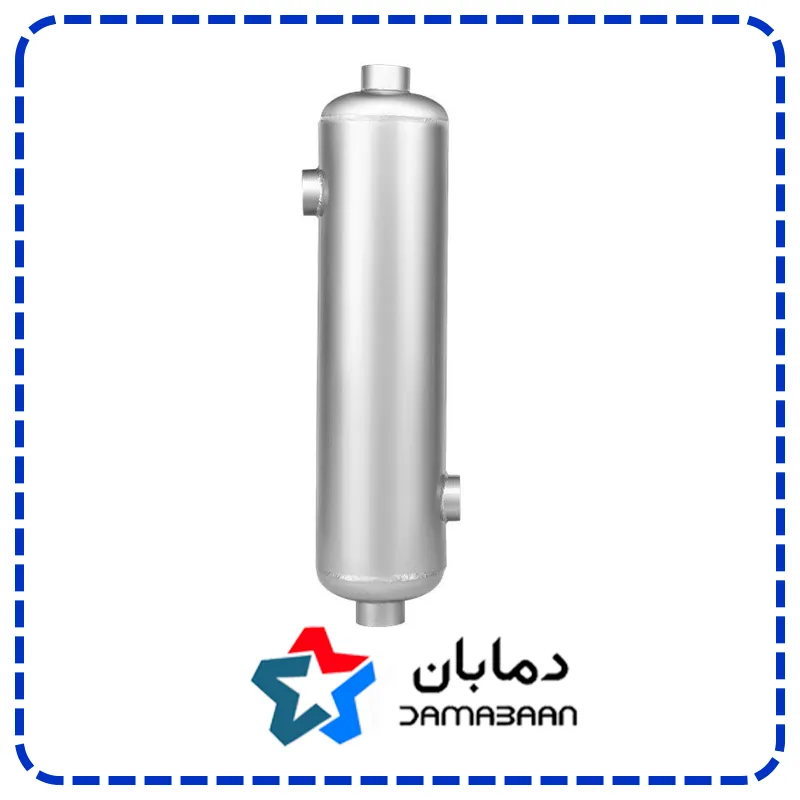 مبدل پوسته لوله استیل 54 فوت دمابان