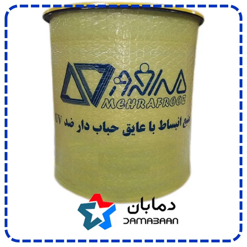منبع انبساط باز عایق دار ۸۰ لیتری تک لایه مهر افروز