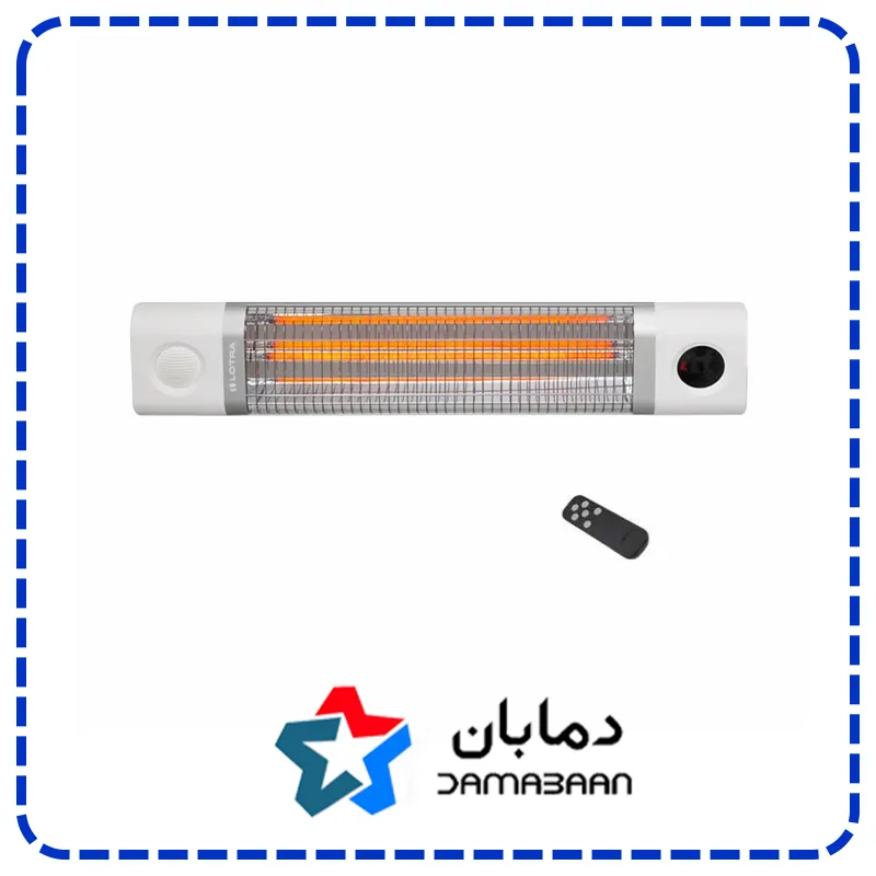 هیتر برقی المنت کربن لوترا مدل سی اچ 2500 CH2500RW