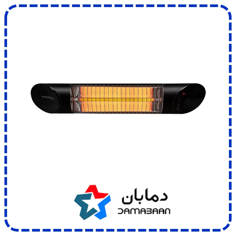 هیتر برقی المنت کربن ویتو مدل مینی بلید Mini Blade