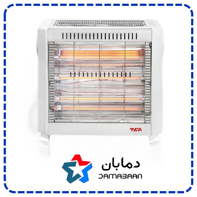 ‫بخاری برقي فن دار‬‏ برفاب مدل QH-2200