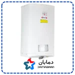 آبگرمکن برقی دیواری کویر کاوه مدل ۵۰ چهارگوش - ۳۵ لیتری