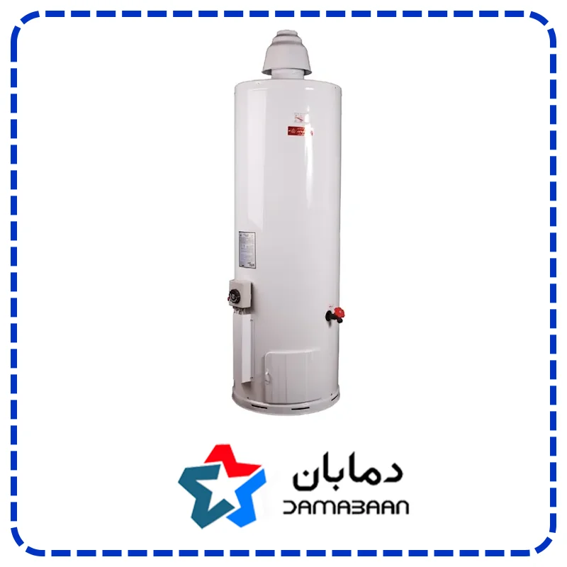 آبگرمکن گازی مخزن دار 90 لیتر ایستاده آزمون مدل GV35