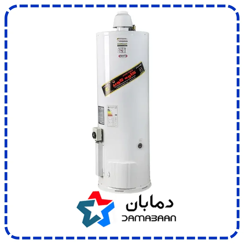 آبگرمکن گازی کویر کاوه مدل ۶۰ گالن - ۲۰۰ لیتری