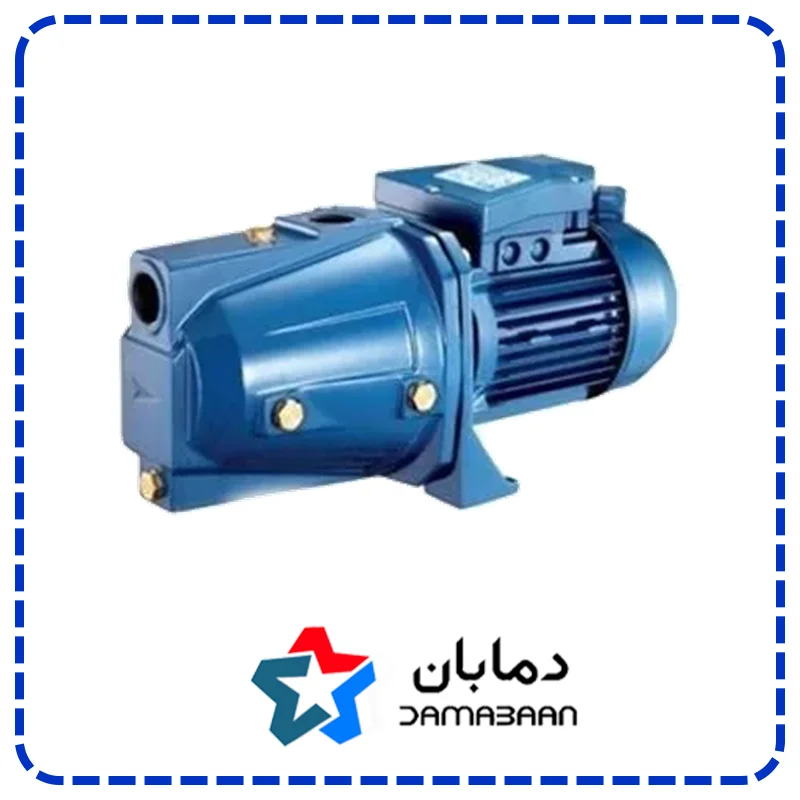 الکترو پمپ تک پروانه جتی پروانه استیل 1 اسب تک فاز ABR مدل AGAS1.00M