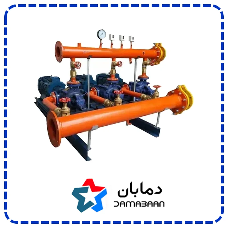 بوستر پمپ آتش نشانی 3 خط پمپ پمپیران مدل WKL501