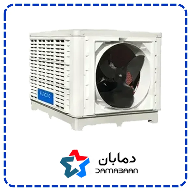 سوپر کولر پلیمری سلولزی روبرو زن نیرو تهویه البرز 4500 مدل WINCOLL445F