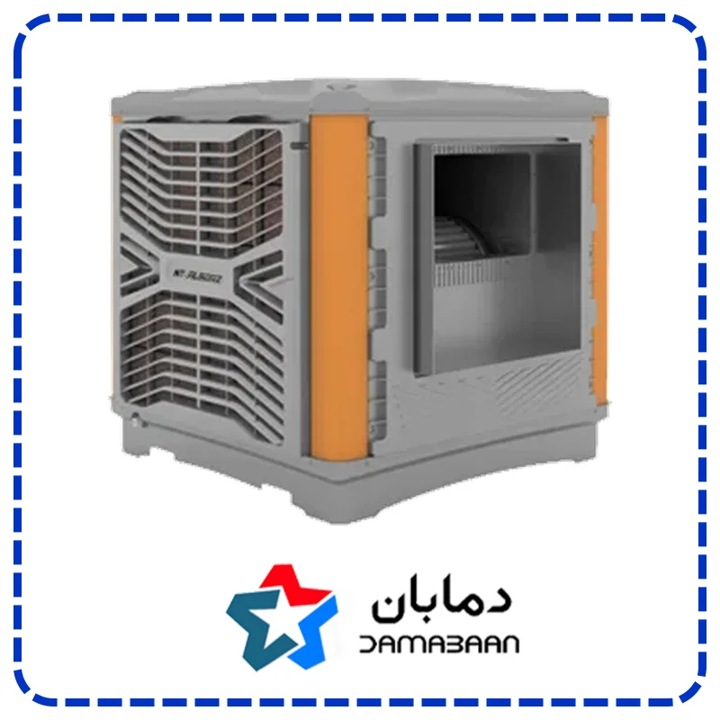 سوپر کولر پلیمری سلولزی روبرو زن نیرو تهویه البرز 8500 مدل BCF-85