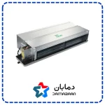 فن کویل سقفی توکار تک الکتریک 300CFM