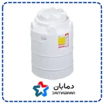مخزن آب 100 لیتری عمودی آنتی باکتریال هیدروفوب تهران پلیمر یارا