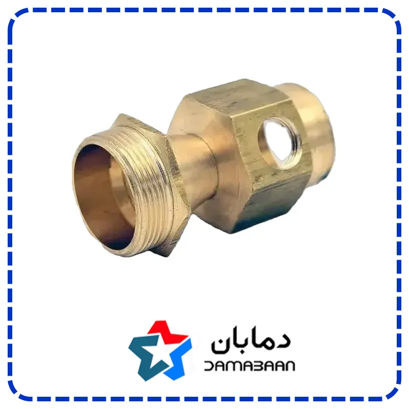 پایه جت جکوزی 12 1 بلند برنجی