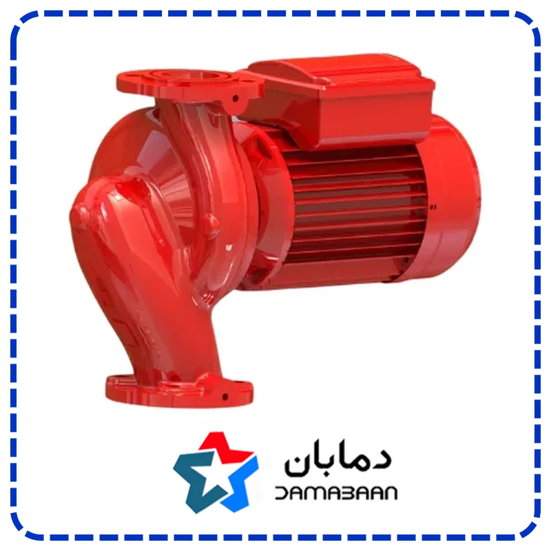 پمپ سیرکولاتور خطی 1450 دور نوید موتور مدل LD 2 12