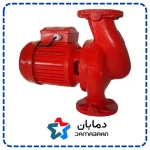 پمپ سیرکولاتور خطی 2900 دور نوید موتور مدل AA2 2 اسب بخار سه فاز